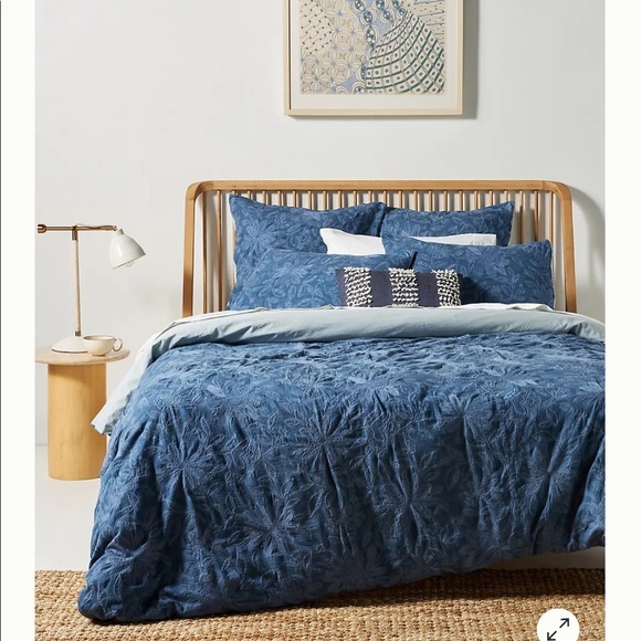 Anthropologie | Bedding | Anthropologiewoven Batia Queen Duvet Cover ...